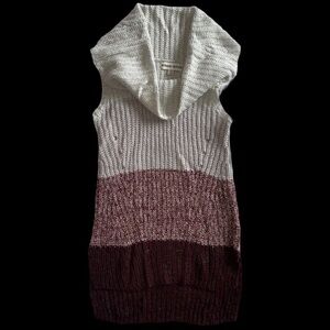 NWT Knox Rose Sleeveless Cowl Neck Sweater sz XS
